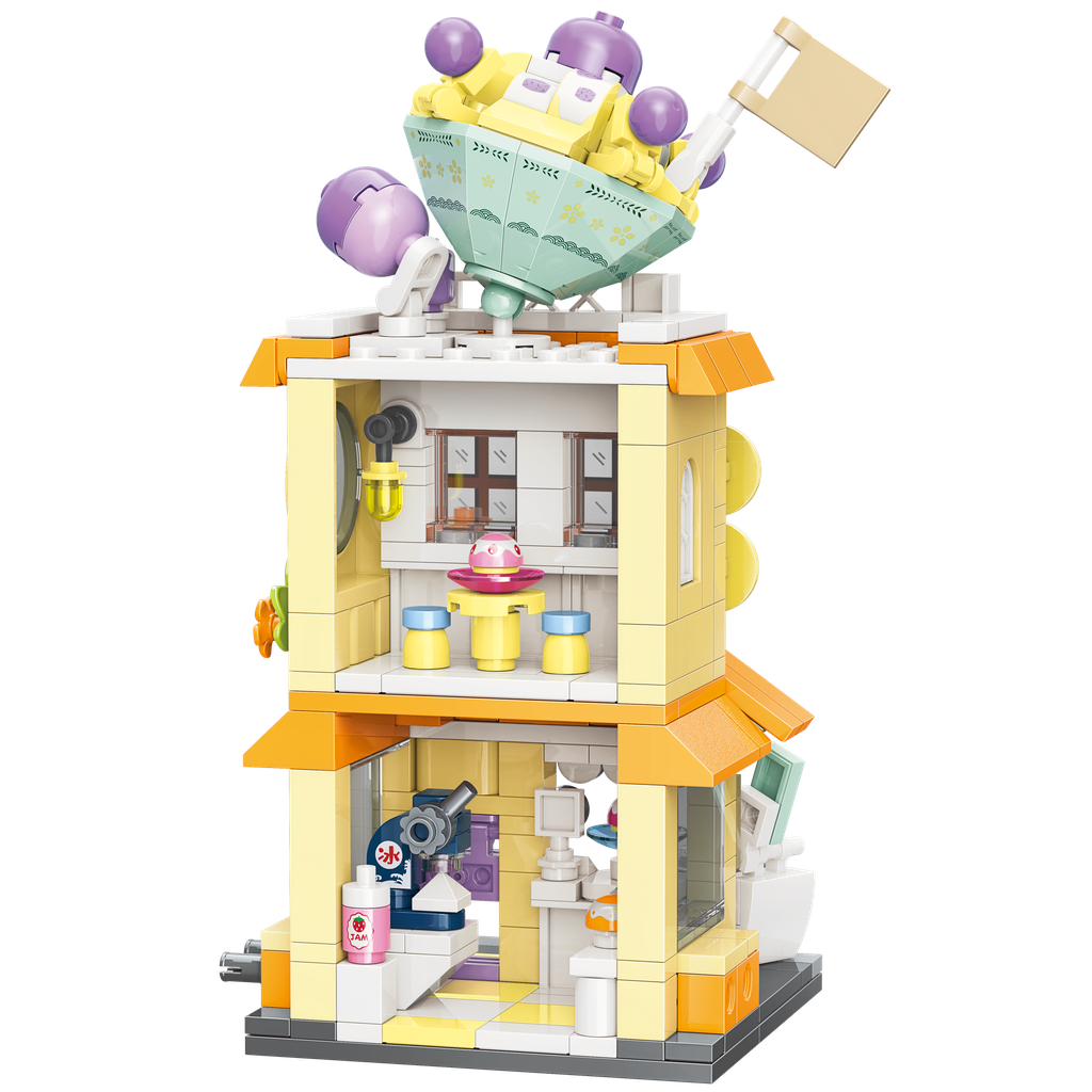 City Corner - Negozio degli Smoothie - Retro