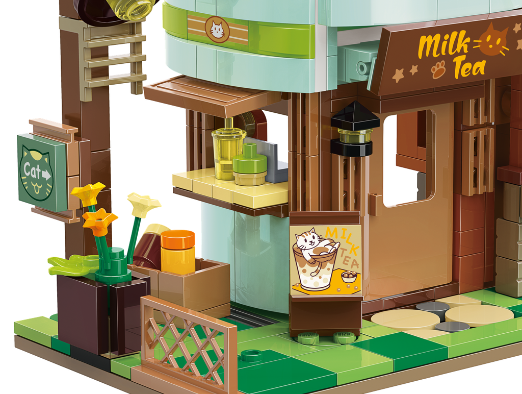 Lovely Street - Ash Cat Milk Tea Shop