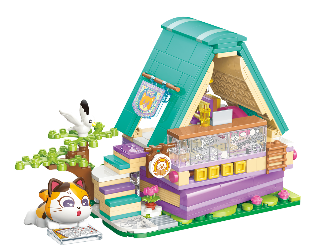 Lovely Street - Calico Cat Comic House