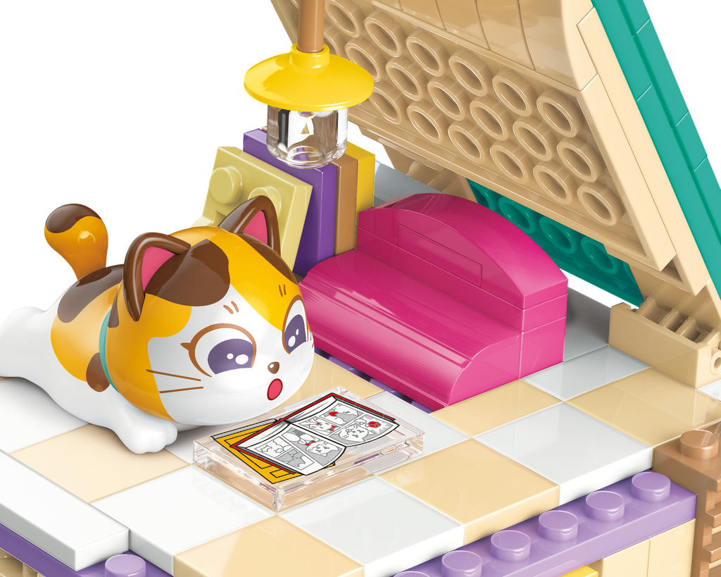 Lovely Street - Calico Cat Comic House