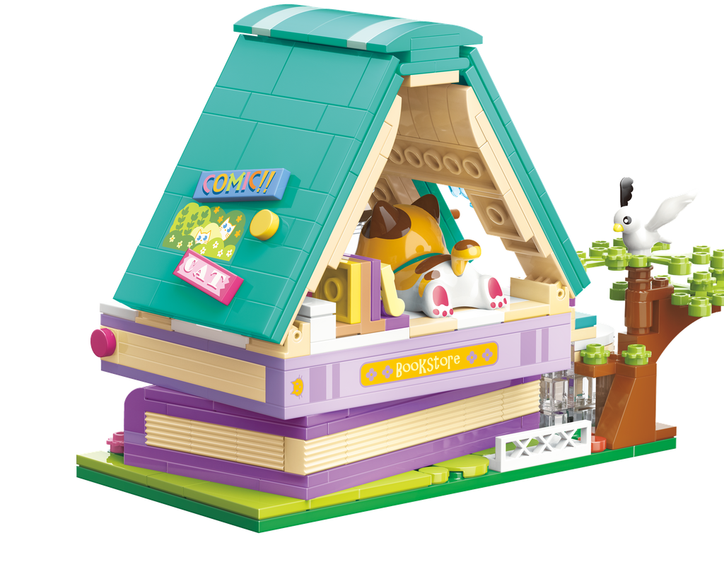 Lovely Street - Calico Cat Comic House