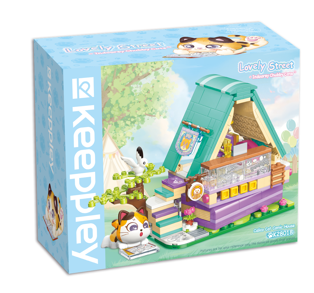Lovely Street - Calico Cat Comic House