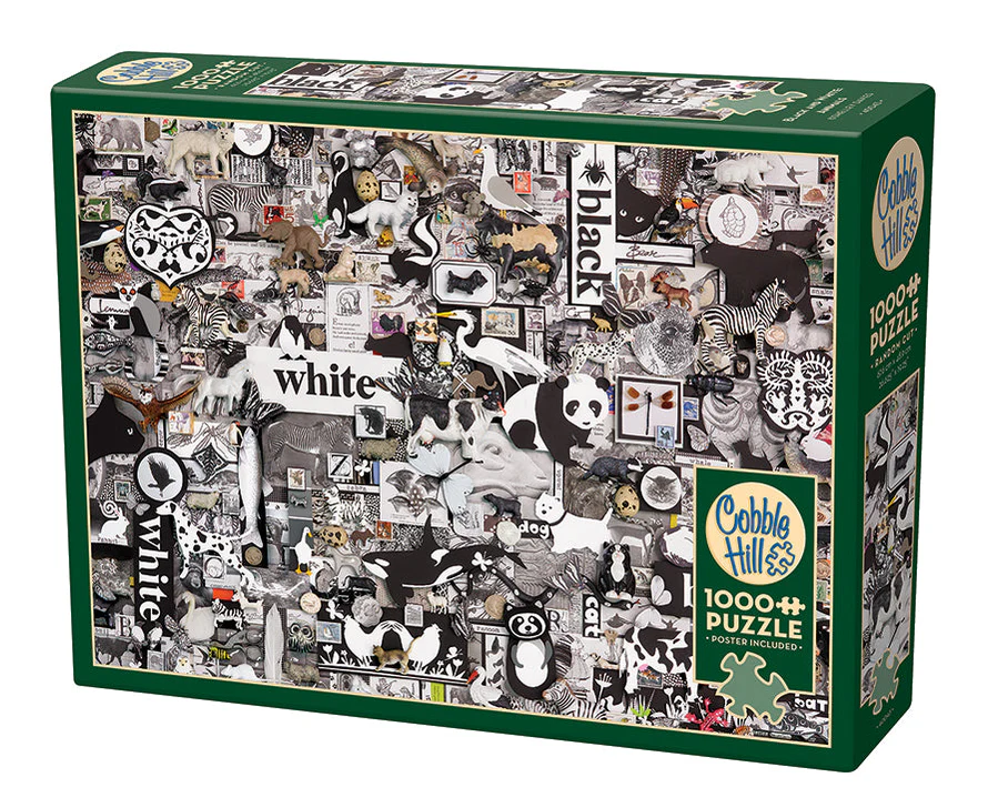 Black and White: Animals (1000 pezzi)