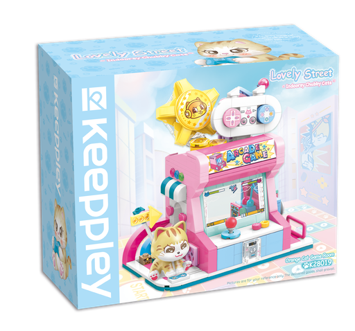 [KP28019] Lovely Street - Orange Cat Game Room