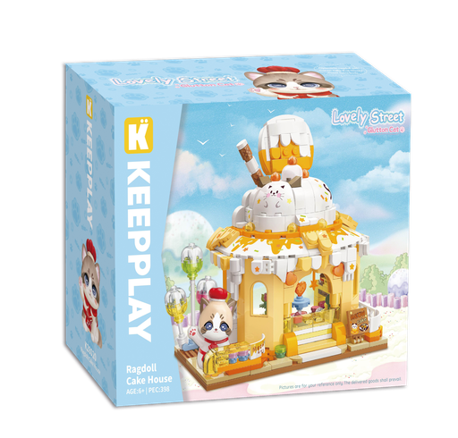 [KP28020] Lovely Street - Rag Doll Cake House