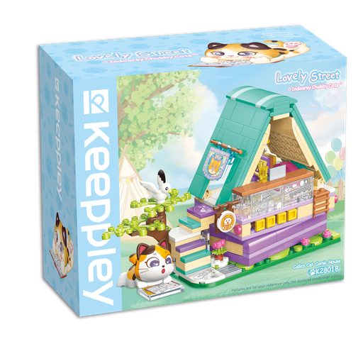 [KP28018] Lovely Street - Calico Cat Comic House