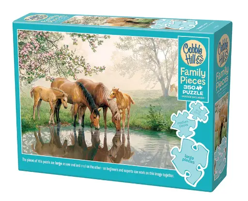[CH47025] Horse Family (350 pezzi)
