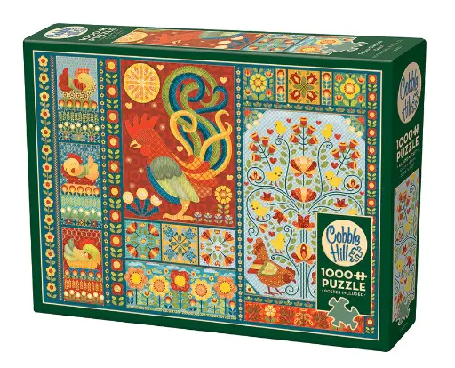 [CH40051] Scandi Chicken Quilt (1000 pezzi)